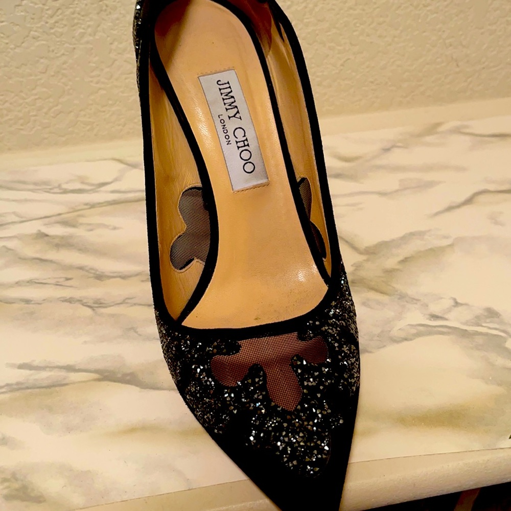 Beautiful evening high hills shoes